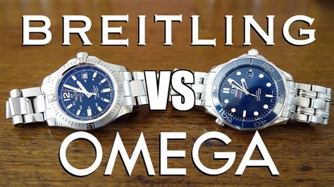 is omega better than breitling